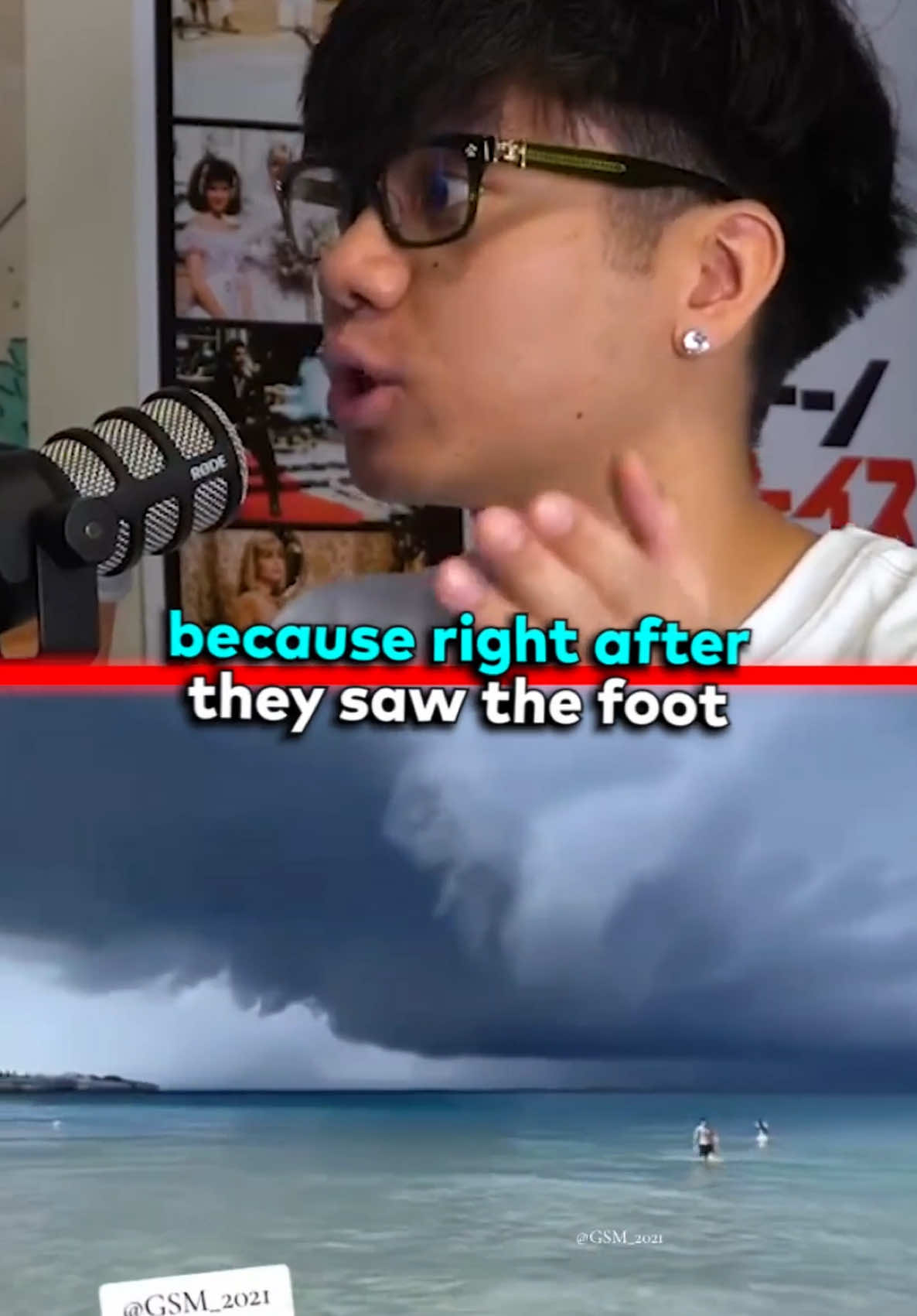 Giant Foot Found in Ocean 😱 #fyp #jumpersjump #podcast 