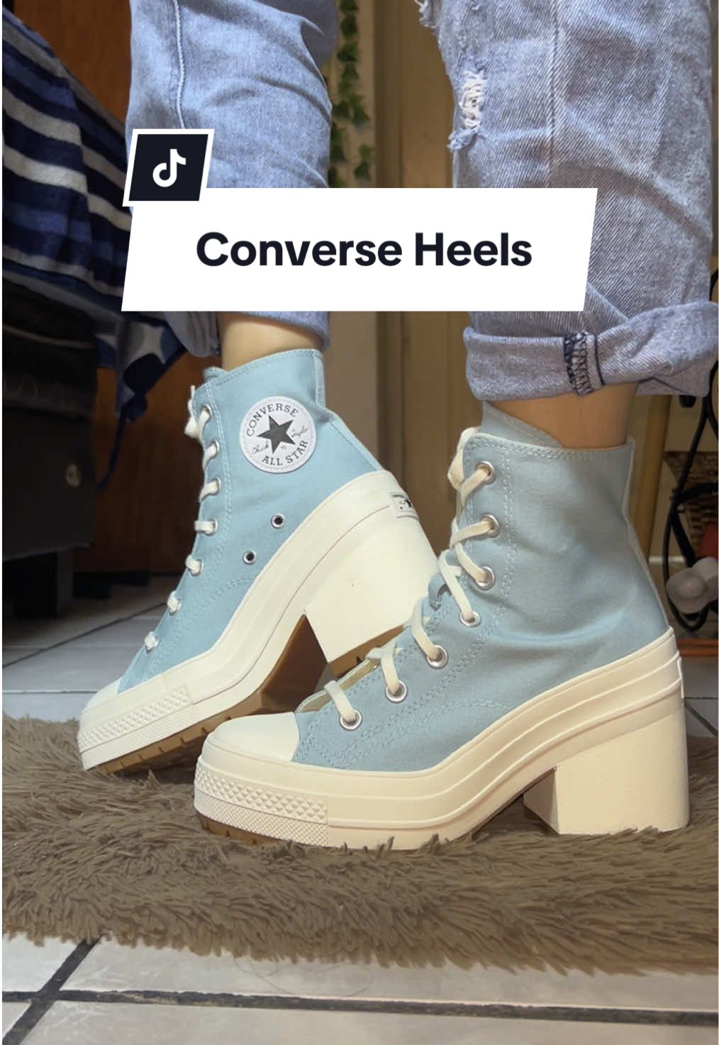 🥰 🤩 Tener Converse Heels se siente como está canción ⭐️✨ #converse #paratiiiiiiiiiiiiiiiiiiiiiiiiiiiiiii #⭐️ #🖤 #tiktokviral #sneakers #viral_video #coleccion 
