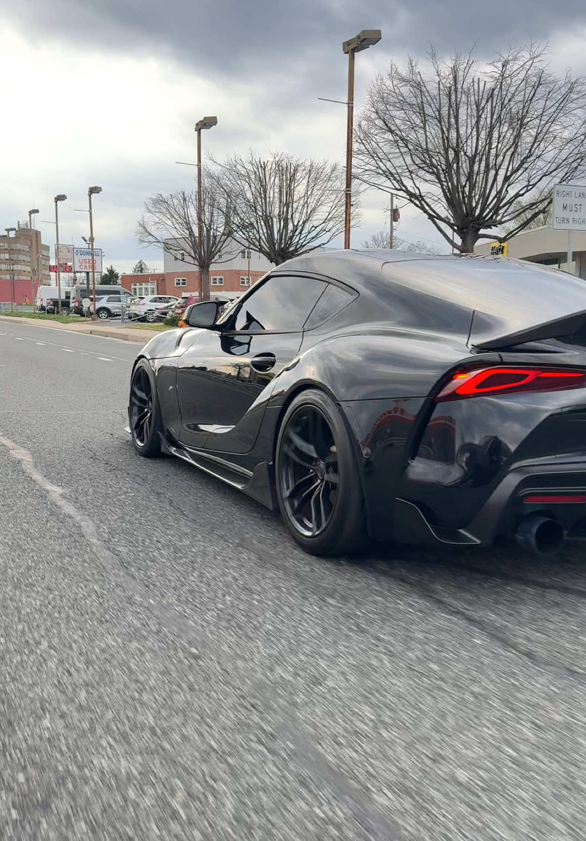 #a90supra #mk5supra #b58 #blackcar #murderedout #soundclip #exhaust #bestexhaust #stage2tuned #500hp #t51rmod 