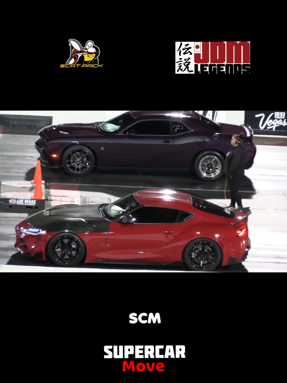 Supra vs Scat Pack  #supercarmove #supra #jdm  #supramk5 #scatpack #mopar #dodgechallenger #dragrace #corridadearrancada #supercars #UltimasNoticias #TikTok #News #CapCut 