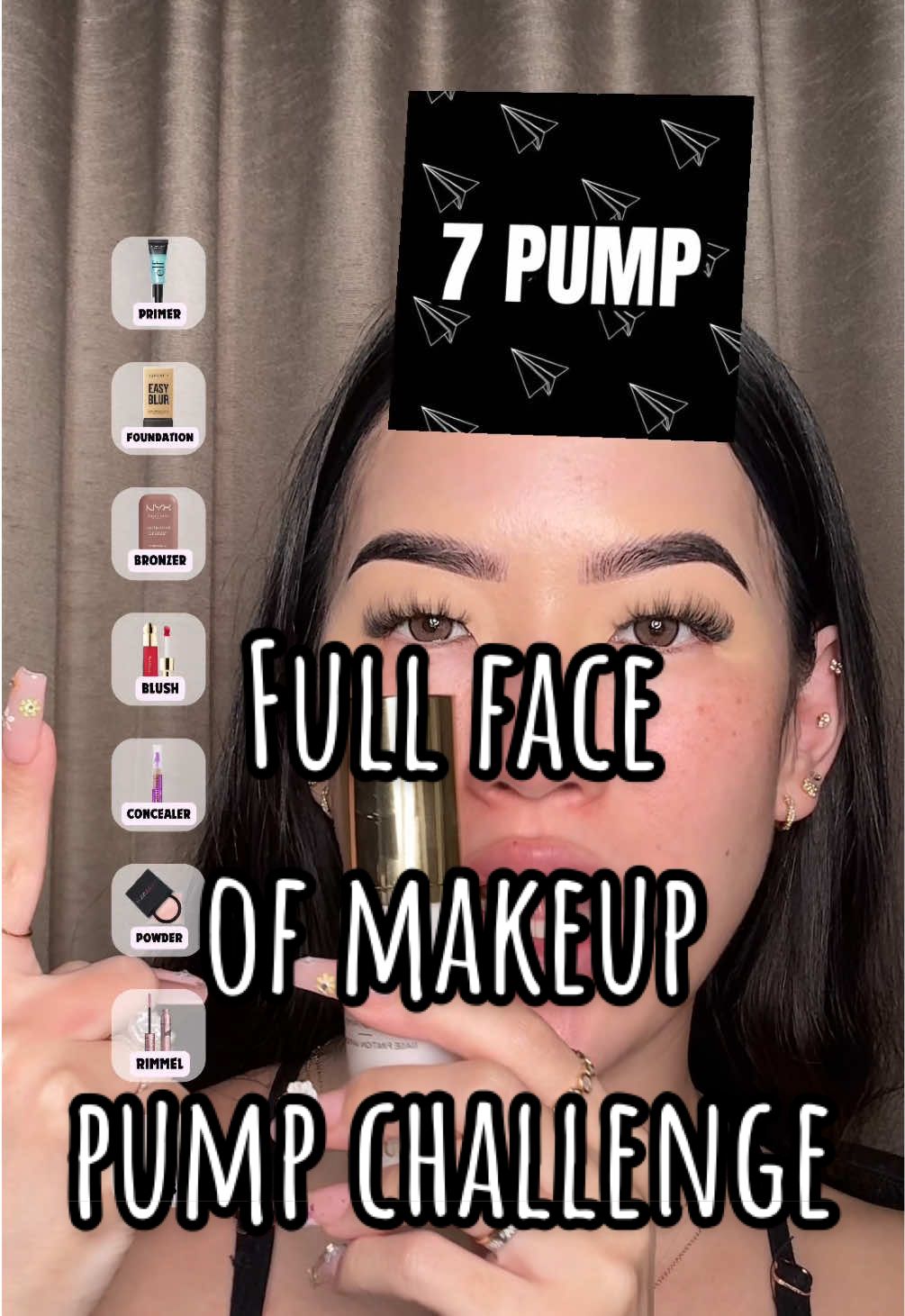 Off to do some damage @sephora 🛍️🛒💕 @Hourglass Cosmetics vanish primer @LAWLESS Beauty forget the filler foundation (2F) @Rare Beauty liquid contour (gentle) @Huda Beauty blush filter (Ube cream) @Fenty Beauty we’re even concealer (150N) Huda Beauty easy bake loose powder (pound cake) @makeupforever lip liner (limitless brown) Lawless Beauty plumping lip gloss (daisette) #pumpchallenge #makeupchallenge #fullfaceofmakeup #sephorarecommendation #sephorasale #makeupmusthaves #sephorafavorites #MakeupRoutine #makeuptutorial 