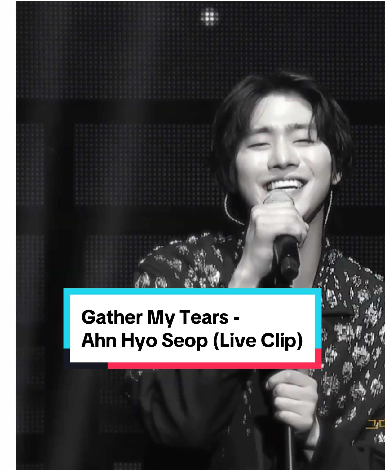 Gather My Tears cover by Ahn Hyo Seop Ahn Hyo Seop 2024 Fan Meeting I Want to Say (Live Clip) #ahnhyoseop #imhyoseop #paulahn #gathermytears #atimecalledyou #fanmeeting 