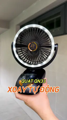 Quạt Kẹp Tích Điện Xoay Tự Động QN33 Pin Trâu 30.000mAh #quattichdien #alliance #shoputni #quatxoaytudong #muataitiktok #giadungtienich 