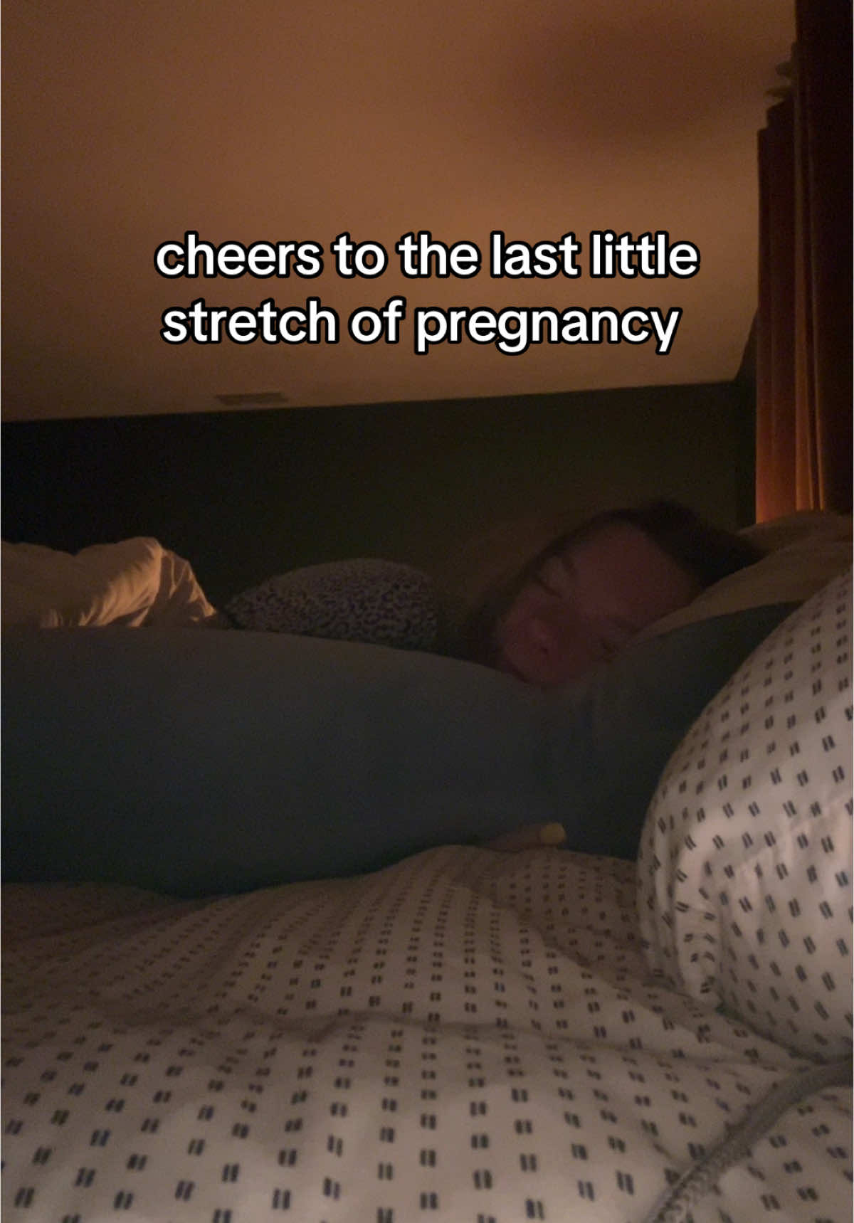 Could be two weeks could be four weeks — lets hope for two my pelvis is in PAIN #pregnant #pregnancy #birth #thirdtrimester #sleep 