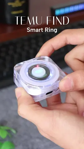 💍 Small but powerful! ✨ Track your steps, calories, sleep, and more—all from a sleek, waterproof smart ring. The perfect gift for anyone who loves fitness and wellness! 🎁💖 🔍 Check them out at https://temu.to/m/u8nforbpr4j or use dwa5575. #Temu #TemuFinds #smartring