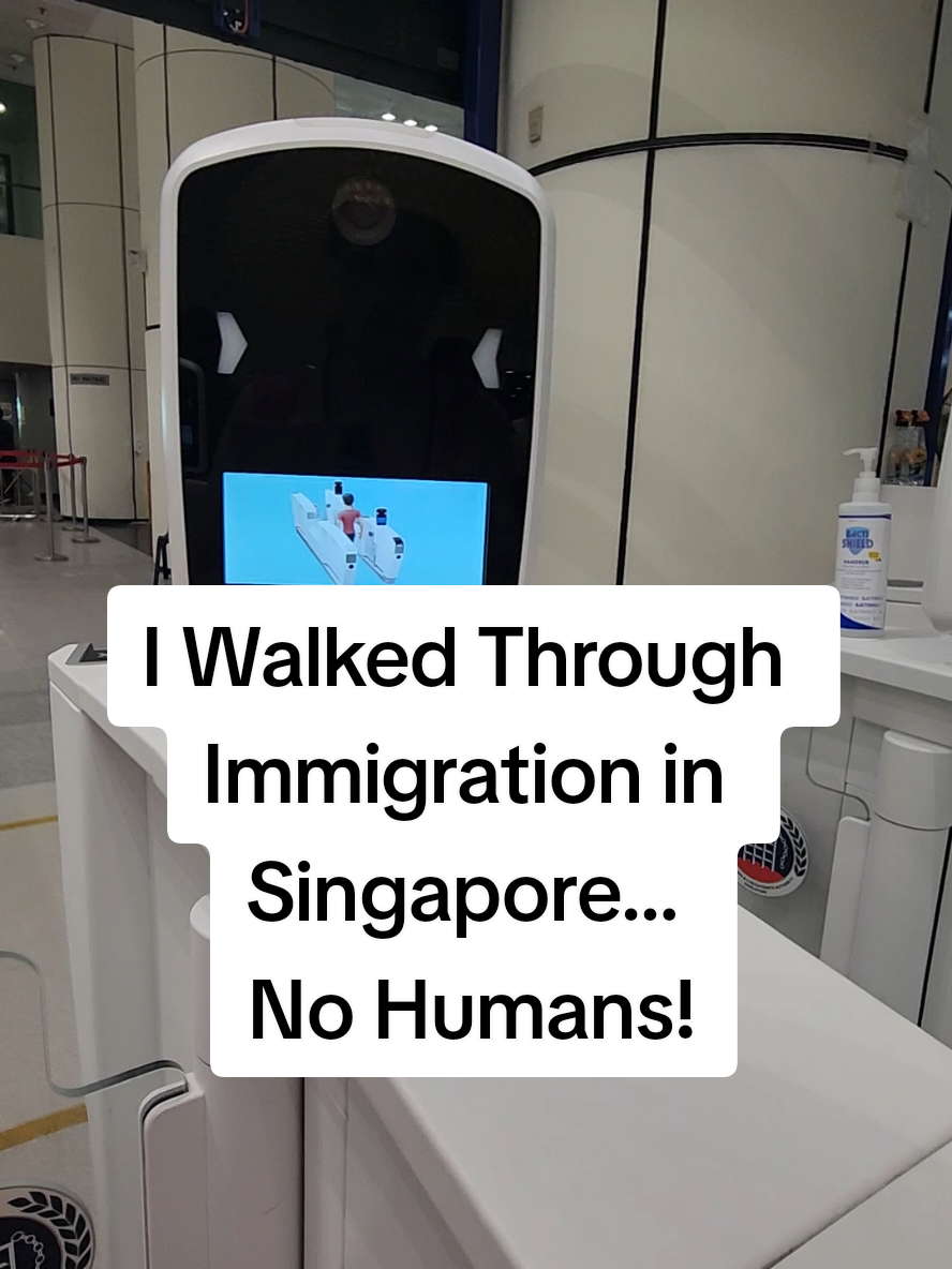 When I went through immigration in Singapore—and wow, it’s all fully computerized! No lines, no stamps, no officers—just scan your passport, face, and fingerprints, and you’re through in minutes. Super efficient and futuristic. Singapore is on another level! #SingaporeImmigration #SmartTravel #TechInTravel #AutomatedBorderControl #SingaporeAirport #TravelTips #ImmigrationProcess #DigitalPassport #Travel2025 #ChangiAirport #NextLevelTravel