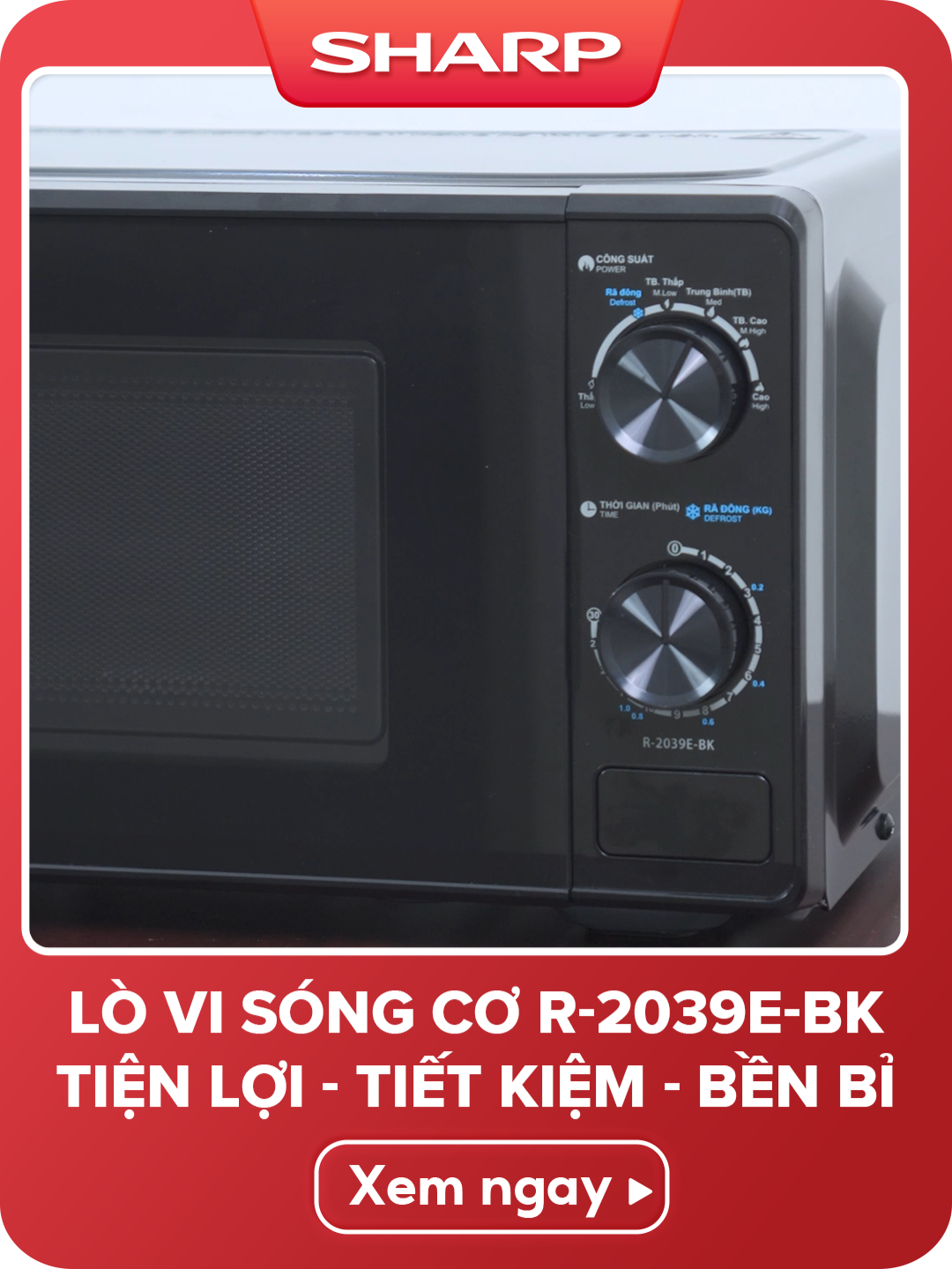 🔥 Lò vi sóng cơ Sharp R-2039E-BK – Tiện lợi, tiết kiệm, bền bỉ theo thời gian! 🍽️ Với thiết kế đơn giản, dễ sử dụng, lò vi sóng cơ giúp hâm nóng, rã đông và nấu ăn nhanh chóng. Tiết kiệm điện, vận hành bền bỉ, là trợ thủ đắc lực cho căn bếp của bạn! ✨ Đơn giản mà hiệu quả! #LòViSóngCơ #TiệnLợiBềnBỉ #BếpHiệnĐại #sharp #tiktokshop