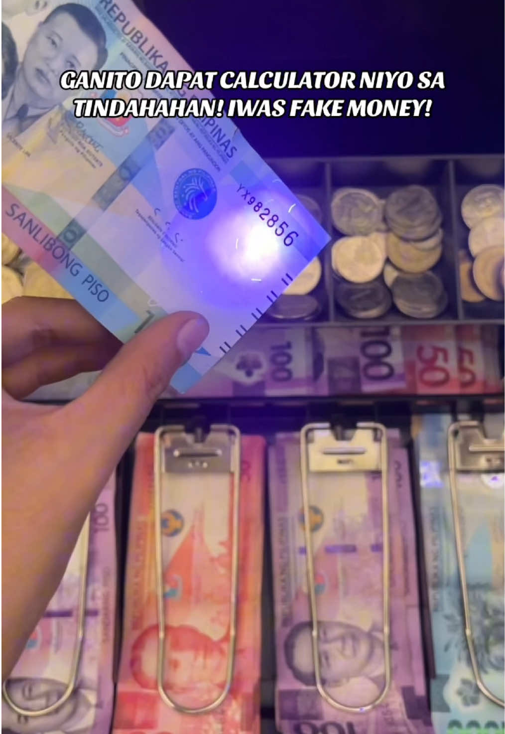 calculator with money detector!! #calculator #money #fyp 