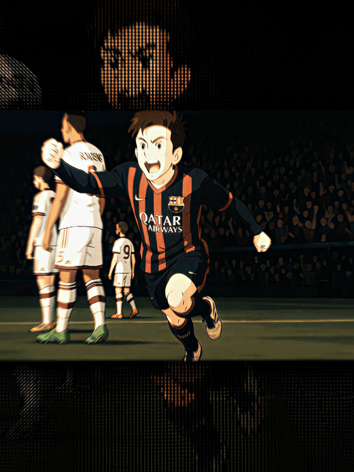 Messi x Ghibli 🔥 #messi #lionelmessi #leomessi #football #goat #argentina #barcelona #edit #aftereffects