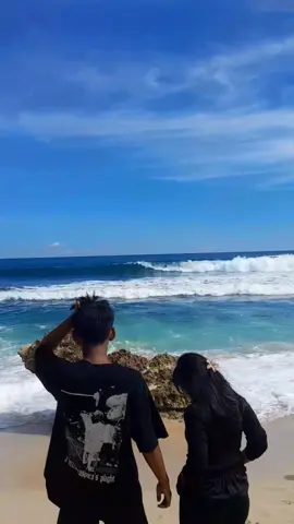 mantai with you😍💗 #fyp #malang24jam #bucin #beachvibes 