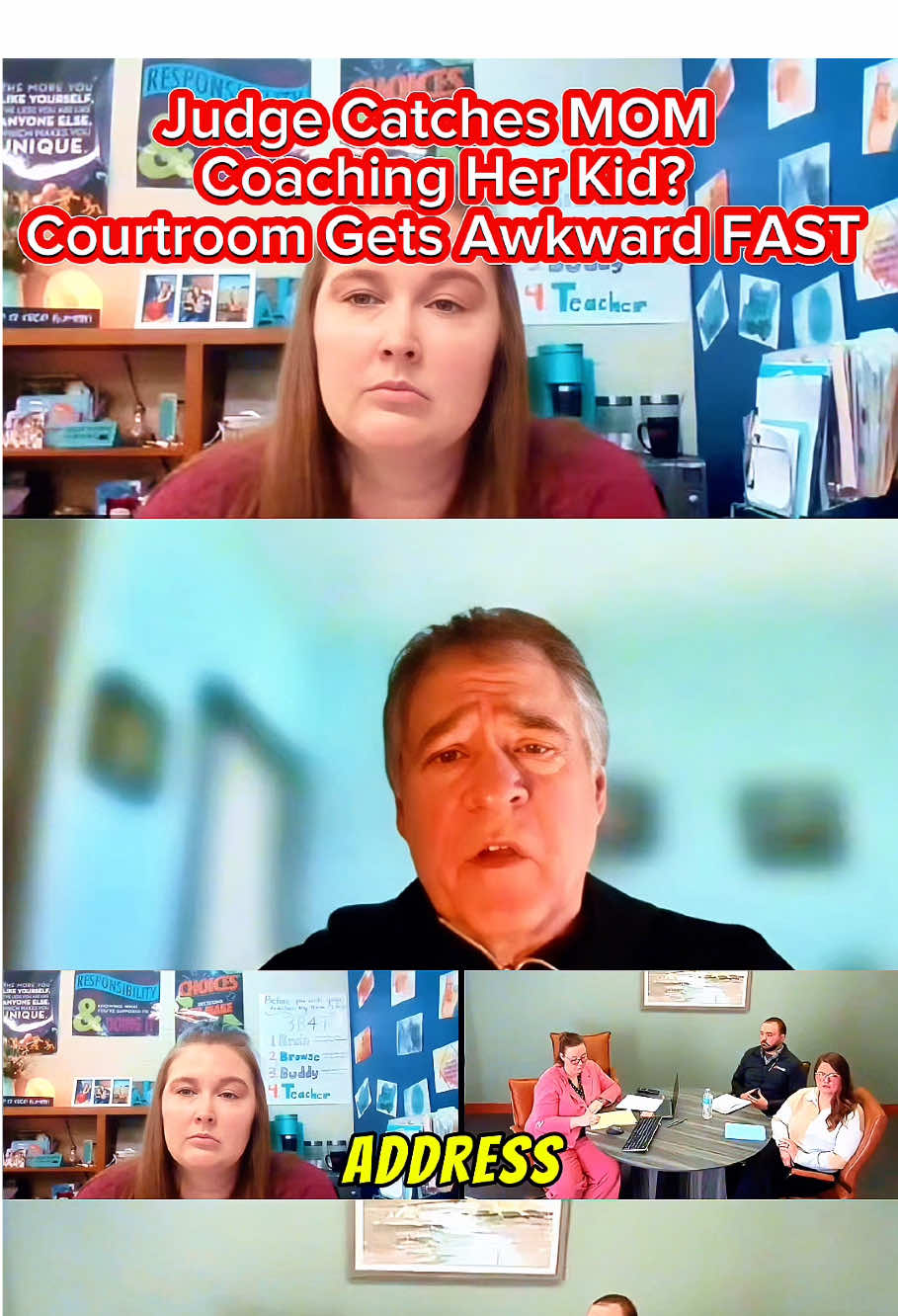 This mom just wanted full custody- but the judge wasn’t buying her story. When her child’s words matched her words for word, the judge stopped everything #judge #law #court #trending #courtroom #courtroomdrama 