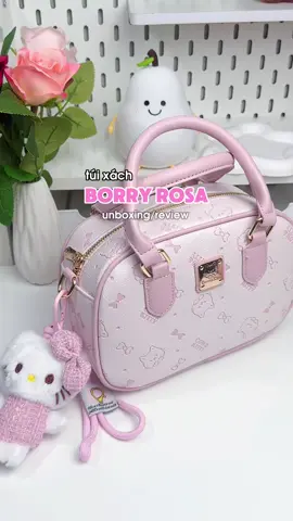 Ai rùi cũm phải mê hello kitty thoaii 🫧🫧 #borryrosa #bag #unboxing #tuideocheo #review #borryrosabag #tuixach #muataitiktok #xuhuong #viral 
