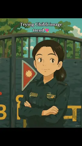 #ghibliphoto #fypシ゚viral #goviral #foryourpage #ladypolice👮‍♀ #keeploving #purnima #creatorinsights #ramghatsurkhetmuser❤🌈 