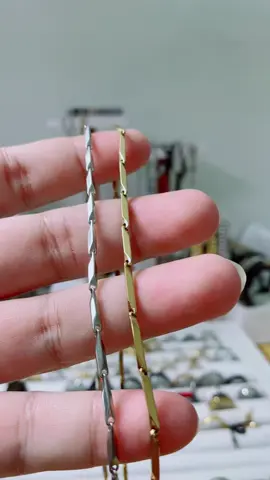 Titanium antikarat kalung model padi #titanium #kalungtitanium #kalungpriatitanium 