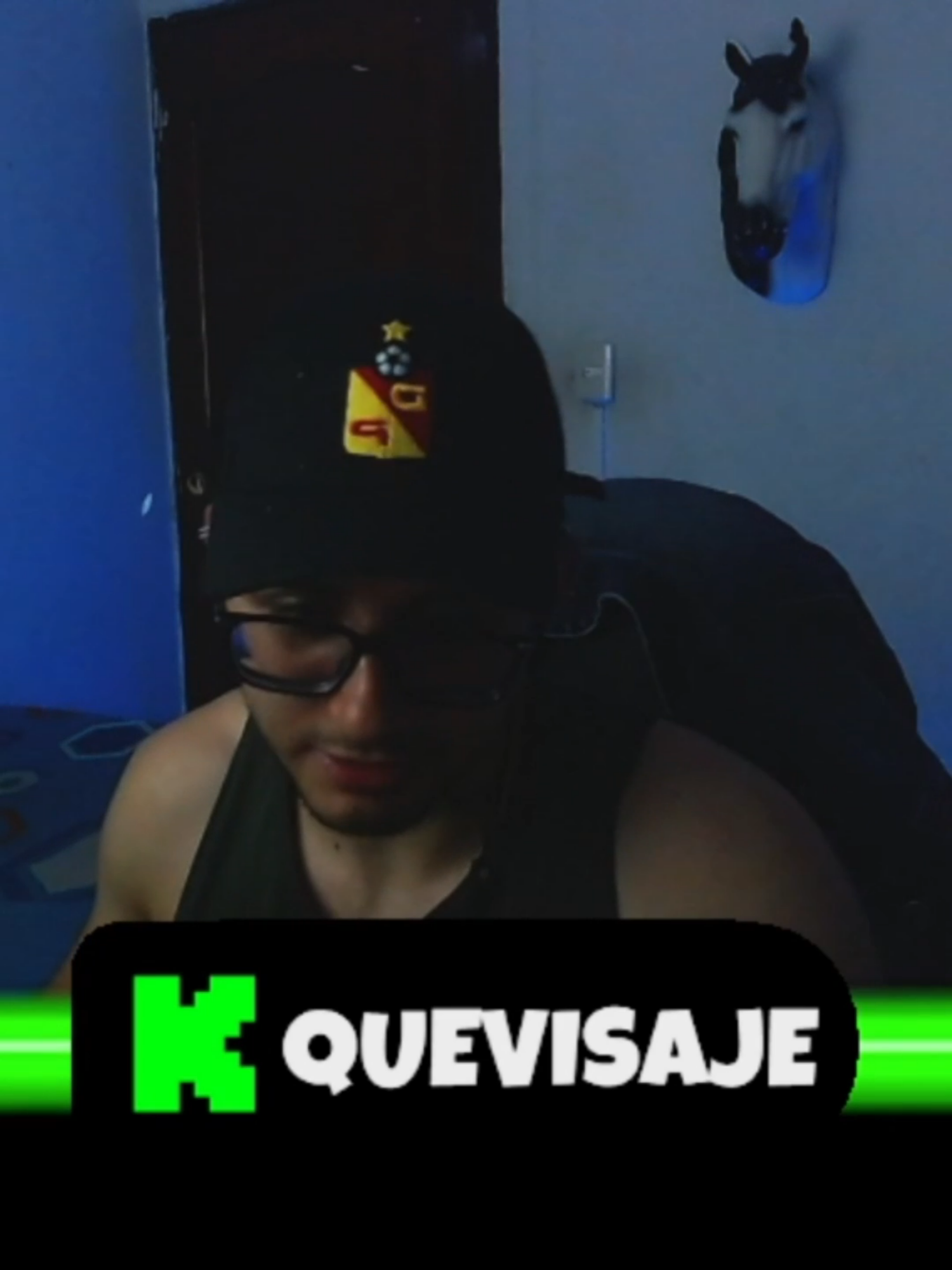 no se me asuste! #Kick #youtubers #QUEVISAJE