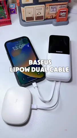 sạc dự phòng LIPOW DUAL CABLE 20.000mAH nhà @Baseus Vietnam Mall  #unboxing #viral #xuhuong #vzone #sacduphong20000mah #sacduphongbaseus #sacduphong225w 