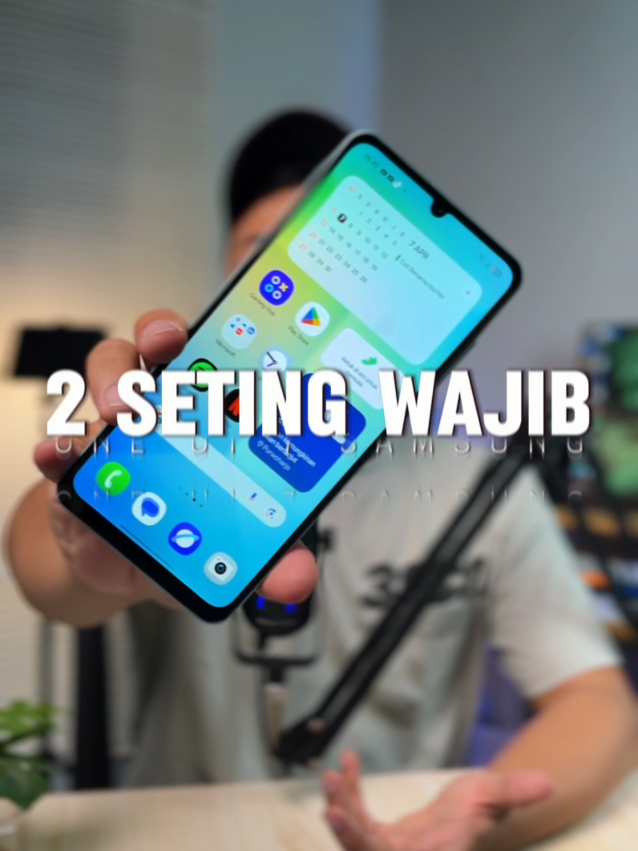 2 Seting Wajib One UI 7 | Samsung A06 5G #fyp #oneui7 