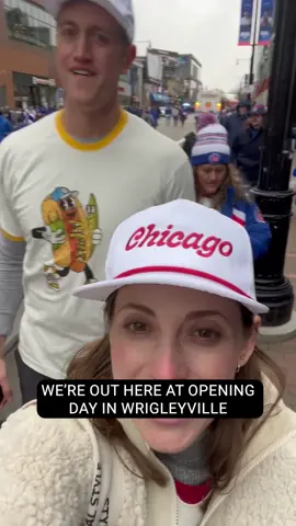 The Cubbies and The Chippies flew the W on Opening Day at Wrigley. ⚾️ Random first bite encounters with flavorful Locals including chefs @NudeDudeFood_, Emmy nominated reporter @CourtSpinelliTV, and food founder Jeremy Klein of @Think Jerky. #chicago #cubs #wrigleyfield #potatochips #LiveOutlandish 