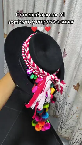 En proceso❤️🤍❤️ #maucallaccta #socos #sombrero #amoladanza #florklore #peru🇵🇪 