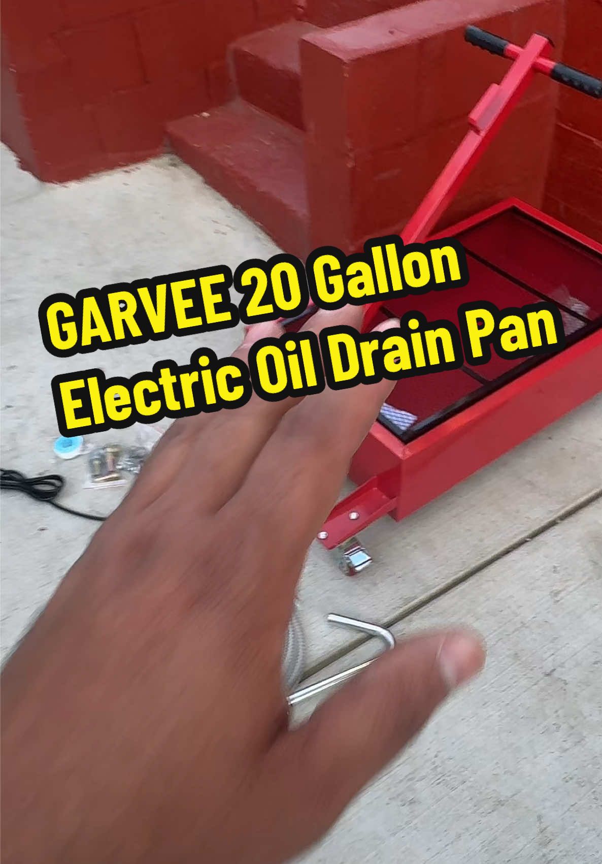 DIY oil changes just got way easier! ⚙️ The GARVEE 20 Gallon Electric Oil Drain Pan is perfect for trucks, SUVs & cars—mess-free & super efficient!  #CarMaintenance #GarageTools #OilChange #DIYMechanic #tiktokshopfinds #AutoTools #MechanicLife #GARVEE #TTSDelightNow  #thetownlife #TTSLevelUp  #TikTokShopRestock #SpotlightFinds #TikTokShopSpringGlowUp #TikTokShopMemorialDay #SpringTok #TikTokShopCreatorPicks #SpringGlowUpBoost #CreatorBoostCampEvent #tiktokshoprestock