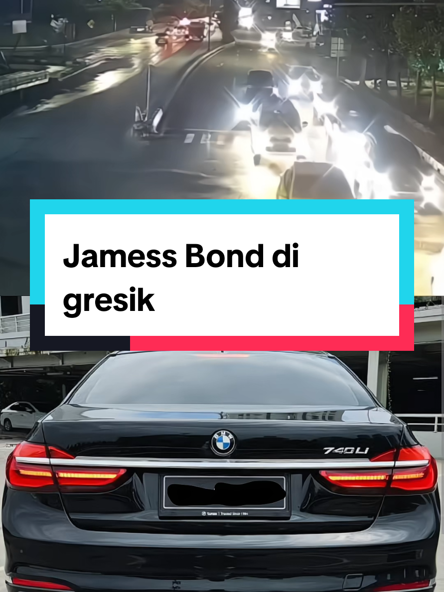 viral mobil terbang digresik tomorrow never dies #bmw #bmwseri7  #bmw740li #lewatberanda 