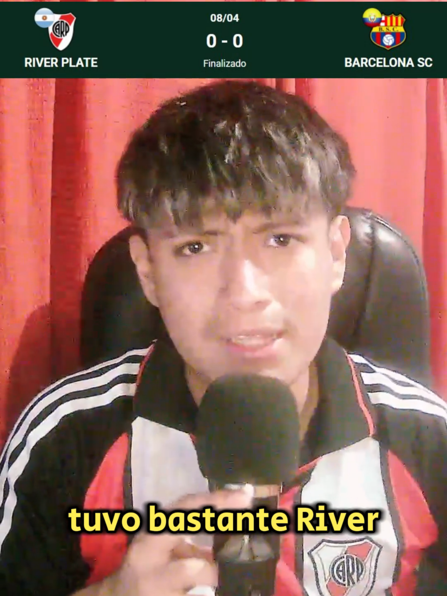 RIVER VS BARCELONA, COPA LIBERTADORES ANALISIS - #para #clipsdestreams #streamargentina #tiktokargentina #clips #futbolargentino #clipsdetwitch #parati #clips2025 #shorts #reels #tiktoks #twitch #riverplate #futbolargentino🇦🇷 #libertadores #barcelona #ecuador #argentina #copalibertadores #driussi #gallardo