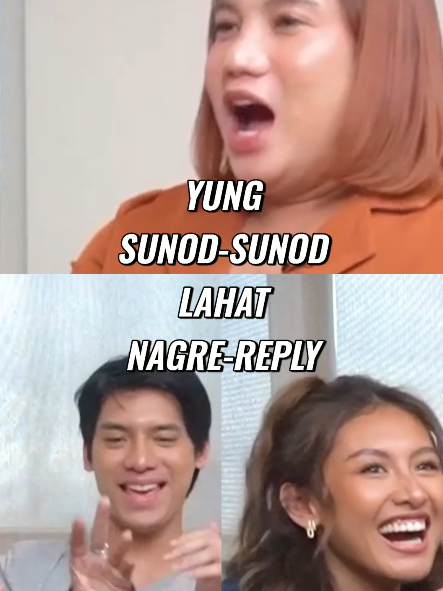 Kapag na-screenshot ang usapan sa 3-person GC, tiyak maka-cancel talaga ang friend group na ito! 😂 #TRGGRD! #triggered #GenZ #vodcast #podcast #JeffMoses #TheaAstley #SeanLucas #MiloElmidoJr #fyp #viral #foryoupage  @jeffmoses_ @sean_lucass @itstheaastley @milooeveryday