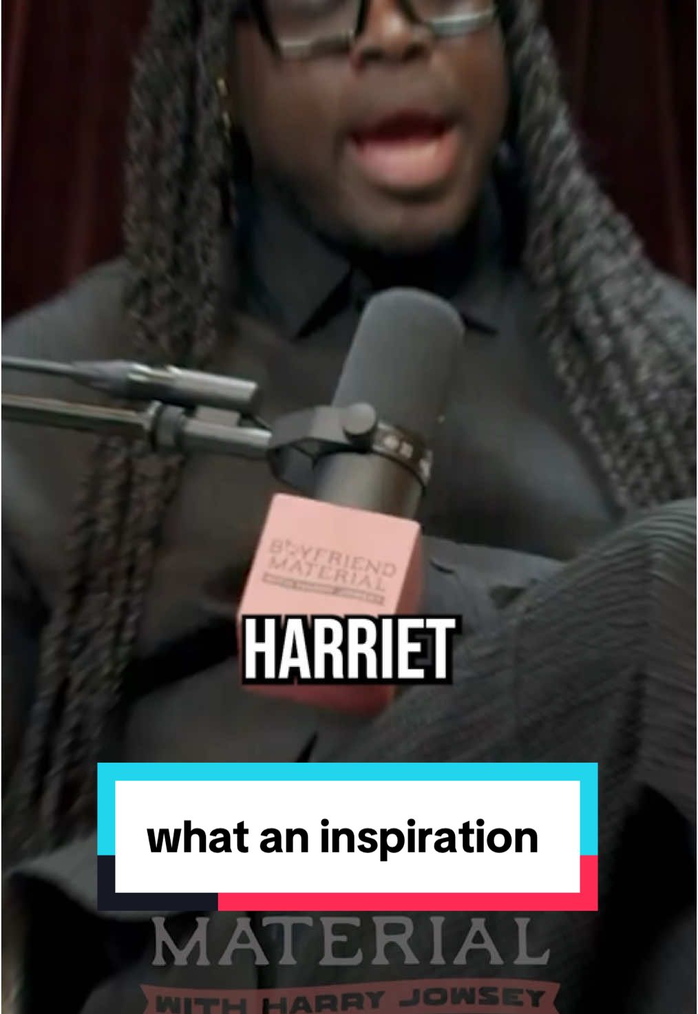 she an inspiration @Harry Jowsey #boyfriendmaterial #harryjowsey #podcast 