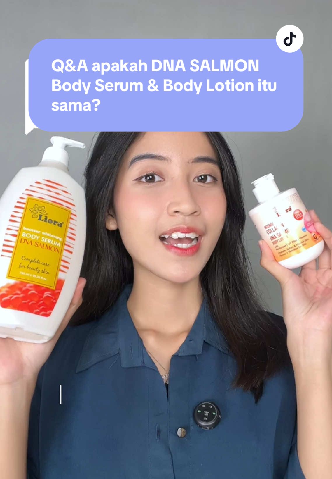 Replying to @restusiyan12 Intens Collagen Body Lotion DNA Salmon & Whitening Body Serum DNA Salmon serupa tapi tak sama💖✨ #QnALioraBeauty #Liora #LocalBrand #BodySerum #BoosterWhitening #BodySerumWhitening #BodyLotion #BodyCare #BodycareWhitening #BodyCareRoutine #BodyCareProducts #JoinLive #PromoGuncang44 #MegaGuncang55 #KolaborasiSeruBisnisMakinMaju