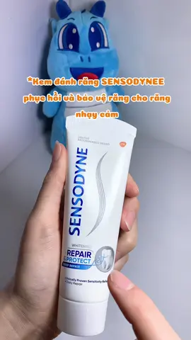 Kem đánh răng phục hồi men răng , bảo vệ răng của bn . #kemdanhrang #kemdanhrangsensodyne #xh #banchay #hieutapreview 
