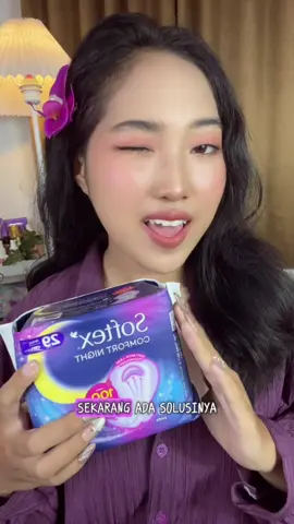Bocor belakang? No, thank you! Aku udah upgrade ke #SiBulanUngu biar bisa nge-game/nugas tanpa drama. Udah cobain belum? Beli di TikTok Shop @softexpedia! 💜 #SoftexComfortNight #MyNightMode #SoftexnyaGenZ