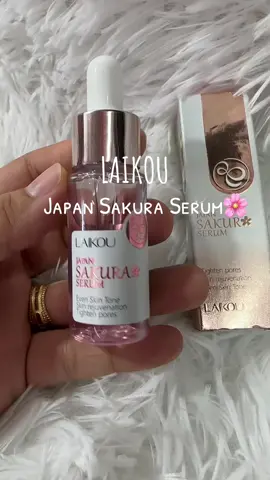 Laikou Japan Sakura Serum #japansakuraserum #japanproducts #serum #fyp #fypage 