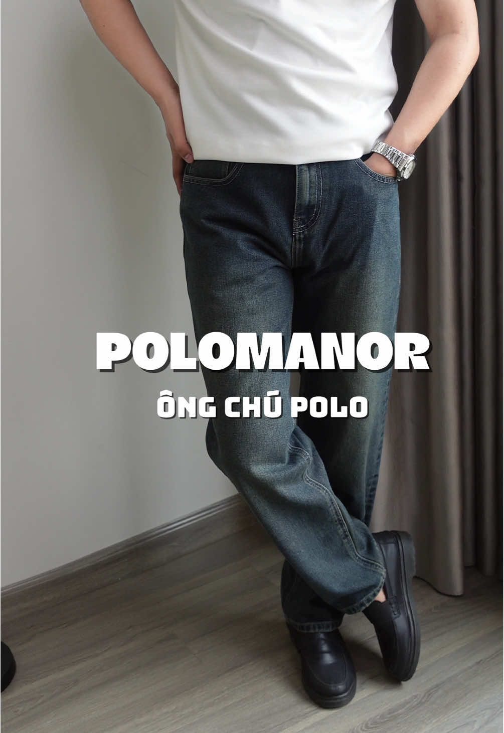 Quần jean nhà POLOMANOR mới ra mắt nha ae!!! #quanjean #jeannam #TheRealJeans #polomanor #ongchupolo #phoidonam #xuhuong 