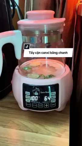 Mẹo tẩy cặn canxi  bình đun nước pha sữa cho bé nhanh , hiệu quả từ chanh #taycancanxi #binhdunnuocphasua #mevabe #review 