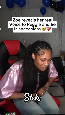 Zoe reveals her real Voice to Reggie and he Is speechless 😭❤️‍🩹#fyp #girlhefunny1x #viral #lilrodneyson #zoespencer 