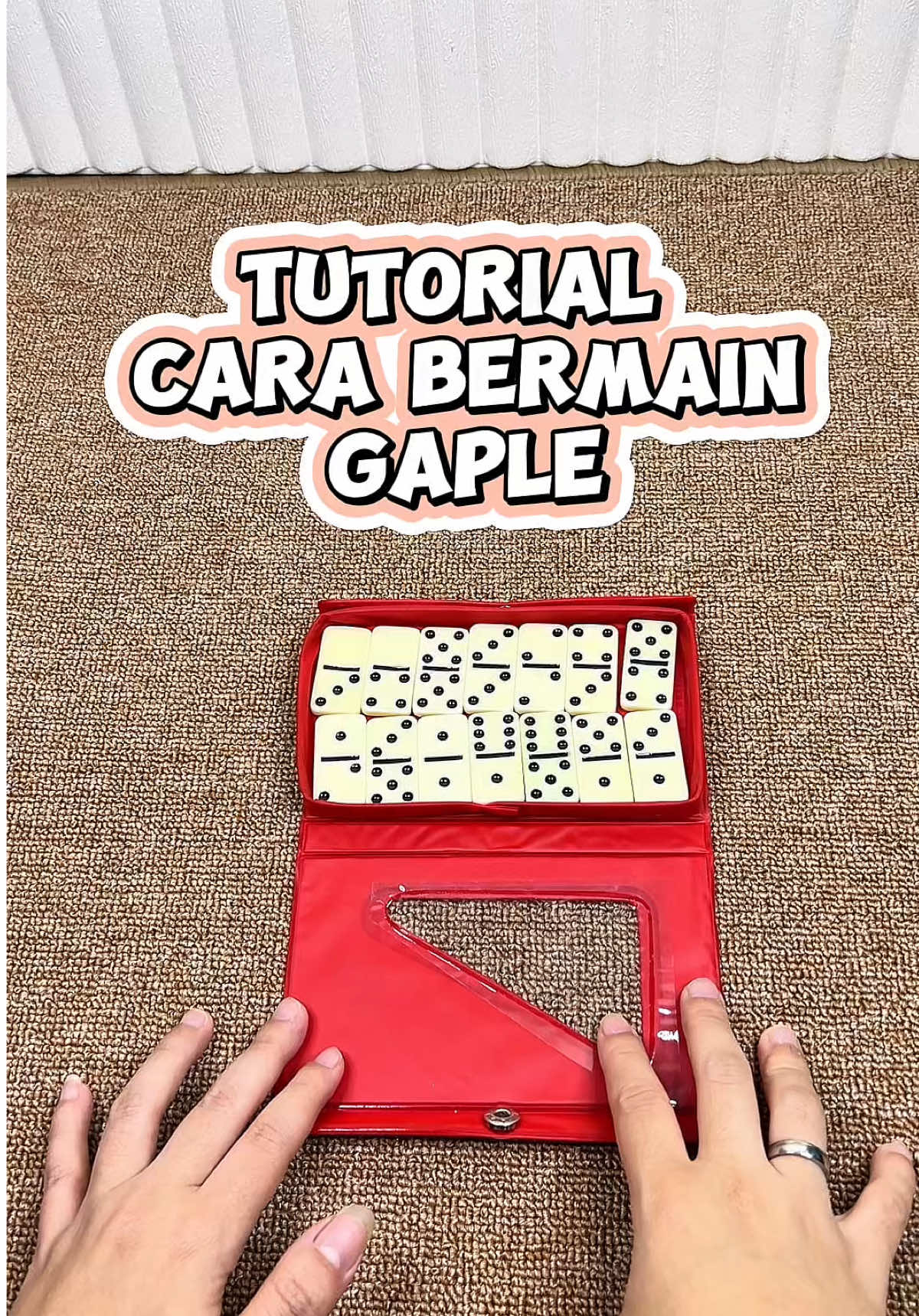 Tutorial Cara Main Gaple #maingaple #domino #kartudomino  #gaple 