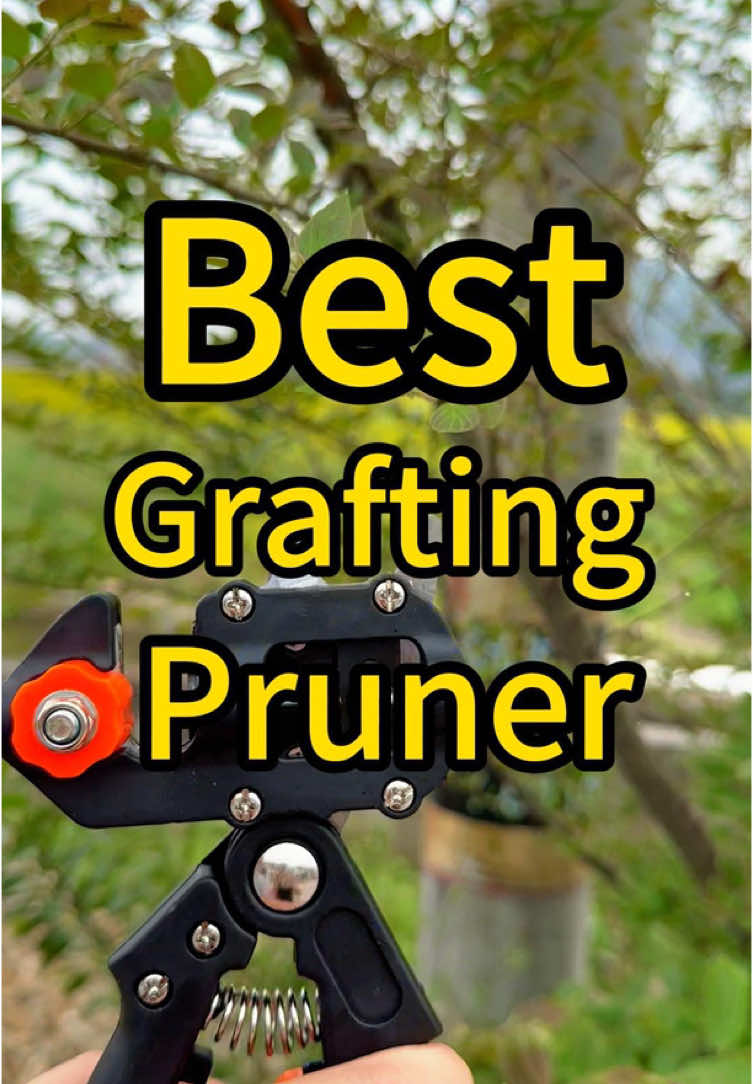 Prune,graft,trim-ONE TOOL tules your garden!✂️#tiktokshop #tooltok #graftingtools #pruningshears #gardenhacks #satisfyinggardening 