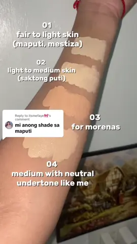 Replying to @itsmefaye🎀  ito naaaa #otwoo #otwooph #otwooconcealer #fullcoverage #shadeguide 
