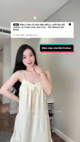 Ở nhà thui nhưng vẫn phải xinh í |#reviewthoitrang #goclamdep #outfitideas #vayngu #mellihomewear #thuyreviewtrend 