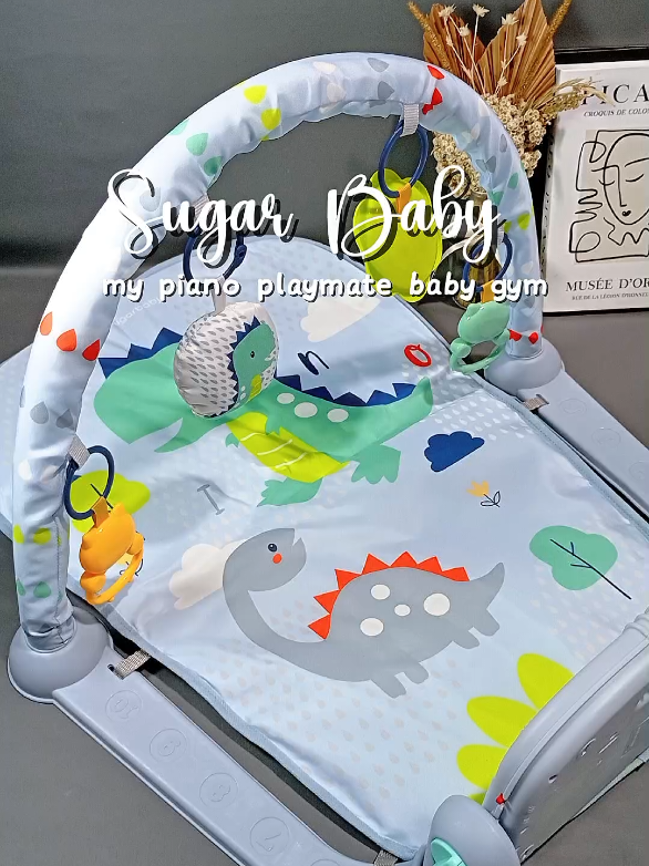 Playgym piano untuk menstimulasi motorik si kecil ✨ @sugarbaby.co.id  #playgym #playgympiano #playgymbaby #mainanedukasi #mainanbayi 