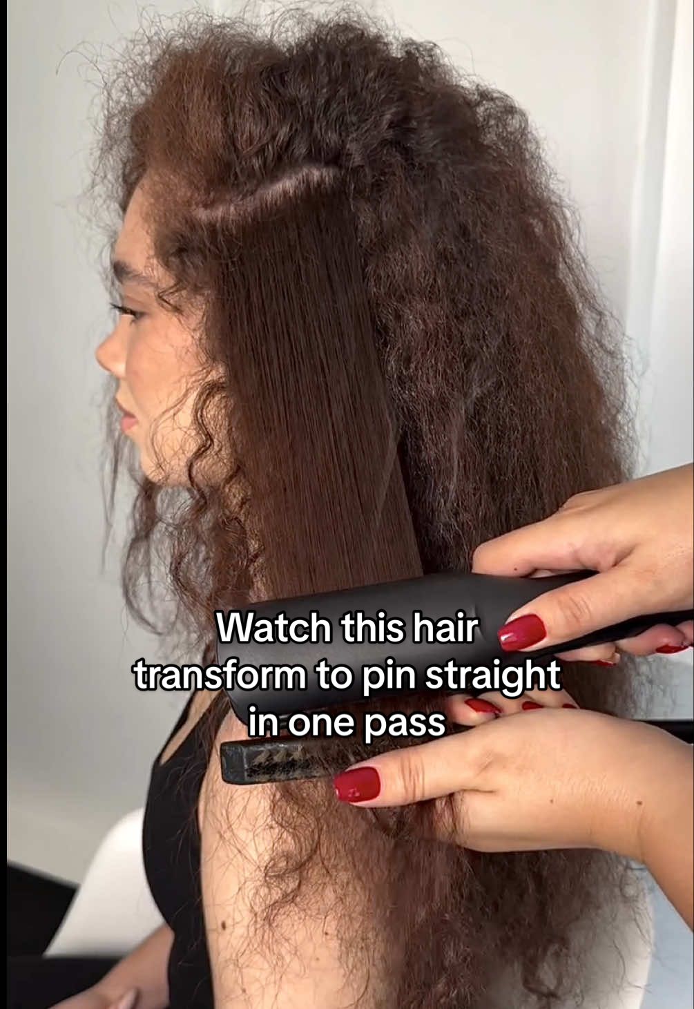 The power of ghd chronos max, our new wide plate hair straightener. 🤩 Where are our long, thick, and curly hair ladies? 🖤 #ghdhair #hairtok #hairtiktok #ghd #hairinspo #hairstraightener #hairinspiration #straighthair #curlyhair #longhair #easyhairstyles #fyp #fypage #creatorsearchinsights 