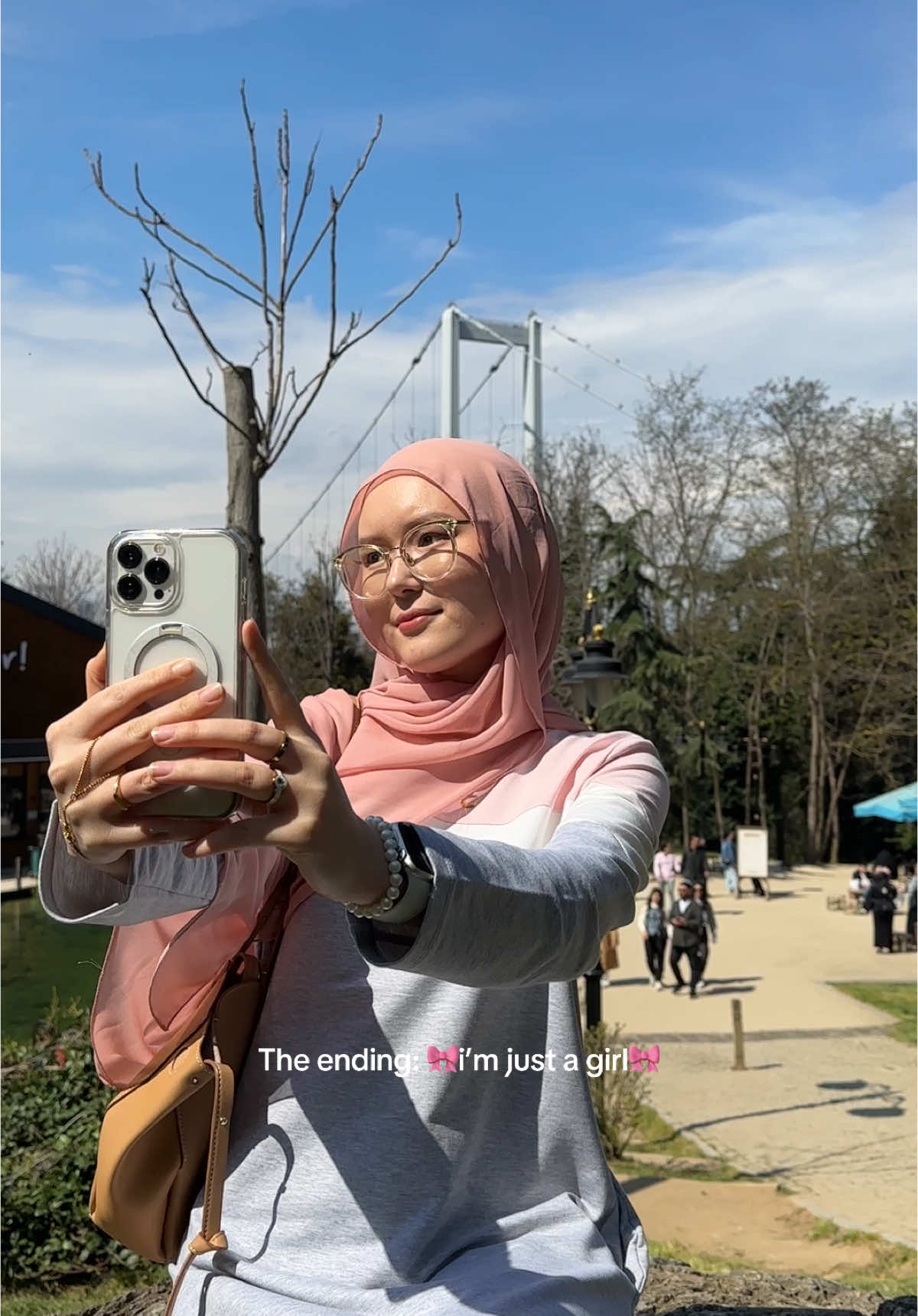 I saw a very good photo spot in the end so that explains that🤣🫶🏻