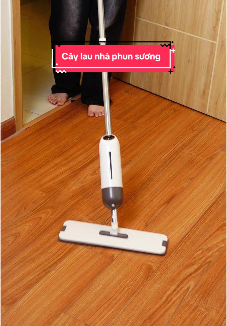 Ai mà ở phòng không quá to thì cây lau sàn phun sương này đúng là chân ái luôn | Cây lau nhà phun sương LocknLock | Nhân check #letnhancheck #review 