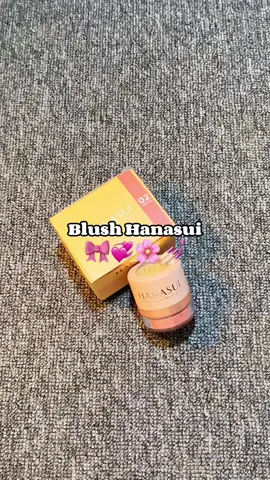 Hanasui Perfect cheek Blush & Go powder tampilan menjadi glowing dan wajah tampak cerah🥰 #hanasui #blush 