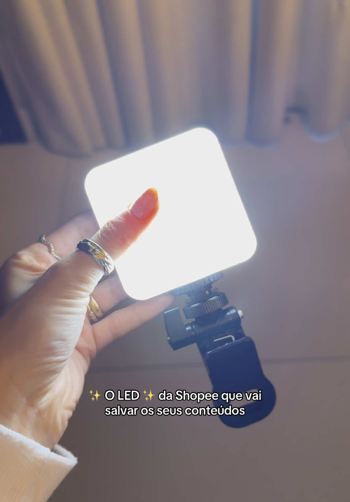 Comprei por R$:22,00 e com frete grátis - recarrega por USB e tem me ajudado muito! 😍👇🏻 LINK  https://s.shopee.com.br/wvCOc47l #led #shopee #achadinhos #achadinhosdashopee #compras #comprinhas 