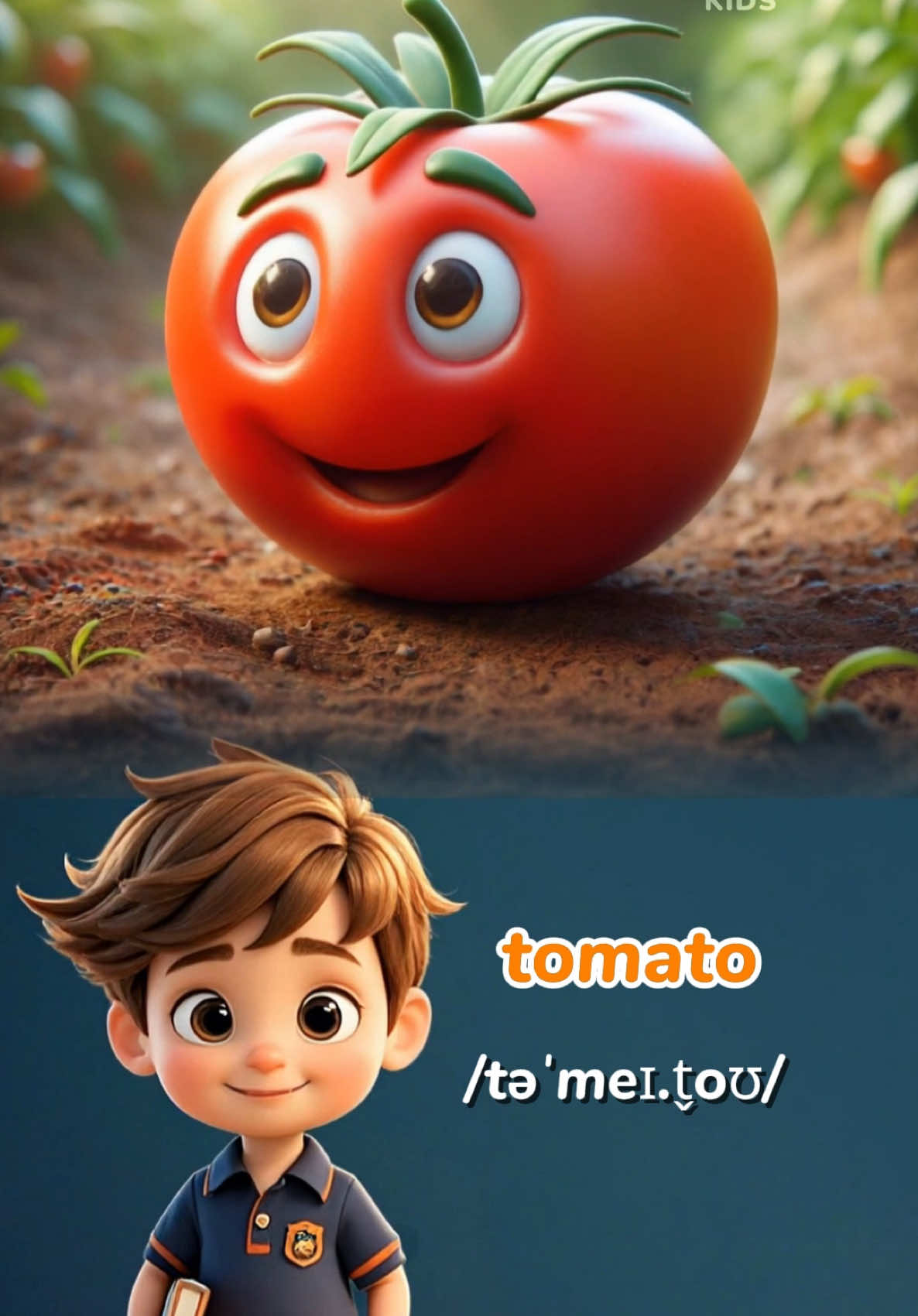 Kids' Vegetable Vocabulary | Bé học tên rau củ Anh ngữ #LearnOnTikTok #toddlerslearningvideos #toddlers #nurseryrhymes #nursery_rhymes #kidseducation #kids #kidsvideo #kidslearning #numbers #nurserysong #1234learning #123 #preschool #preschoollearningvideosfor3yearolds #toddlers #thieunhi #hoathinh #tienganhchobe #englishforkids #royenglishkids 