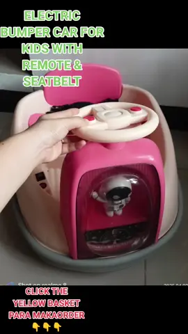 ELECTRIC BUMPER CAR FOR KIDS WITH REMOTE & SEATBELT KAYA CLICK THE YELLOW BASKET TO ORDER#bumpercar #bumpercars #car #cars #toycar #kids #bumper #bumpercars #electricbumpercar #viral #VIRAL #viralvideo #virall #trending #trendingvideo #trendingsong #trendingtiktok #trendingsound #TRENDING