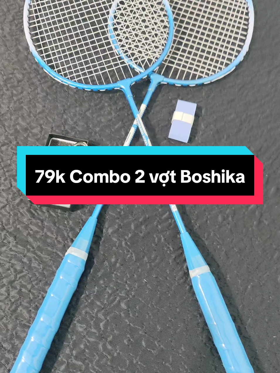 79k có ngay Bộ 2 chiếc vợt cầu lông chính hãng nhà Boshika #votcaulong #votcarbon #votchinhhang #votboshika #caulong88 #votdoi #votgiare 