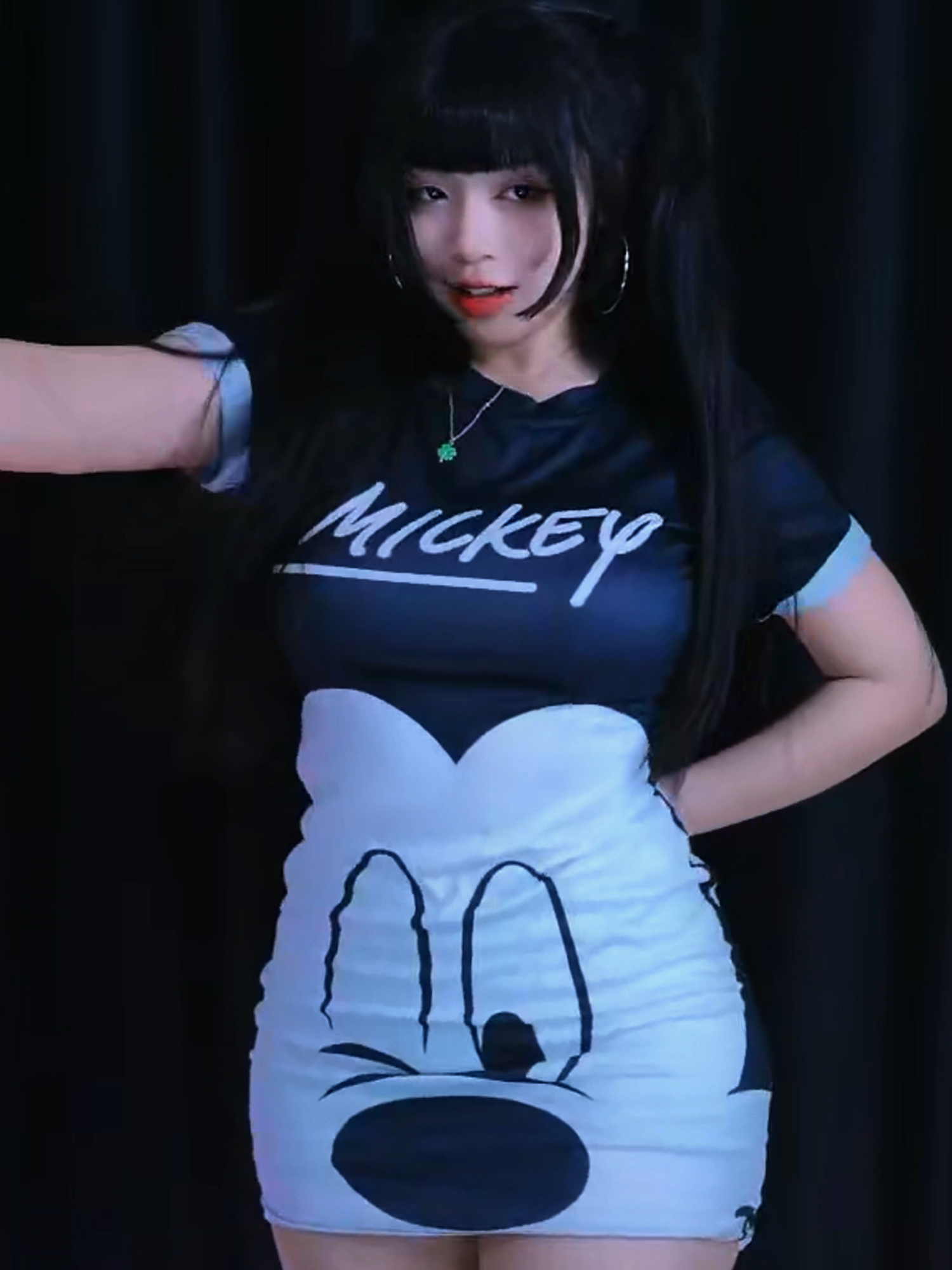 💋 Bad girl, but your man don't see that 💋 #추천 #댄스 #댄스챌린지 #케이팝 #Dance #trending #tictokdance #twitch #twitchstreamer #streamer #foryou #fyb #fyp #OOTD #dance #korean #koreanDance #asiangirl #mikeymouse #kpop #twintail