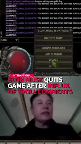 Elon Musk abruptly ended his livestream of Path of Exile 2, blaming a supposed 